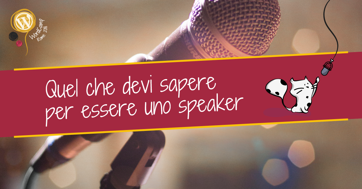 Speaker - WordCamp Roma 2018